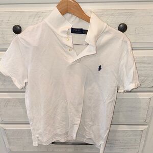 Polo by Ralph Lauren Women's White Polo Shirt